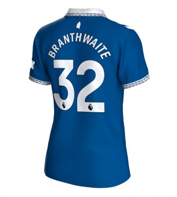 Everton Jarrad Branthwaite #32 Hjemmebanetrøje Dame 2023-24 Kort ærmer